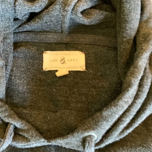 Grey Hoodie Tunic Women's Large - Picture 6 of 6